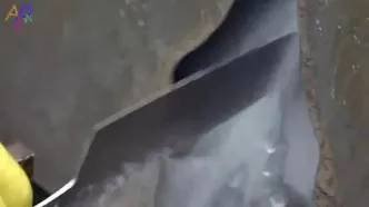 فرآیند تولید انبوه چاقوهای آشپزخانه در کارخانه ای در کره جنوبی