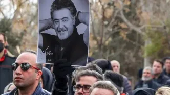 تصاویر؛ تشییع و خاکسپاری پیکر رضا رویگری