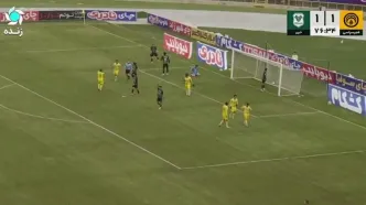 گل دوم فجرسپاسی به خیبر + ویدئو