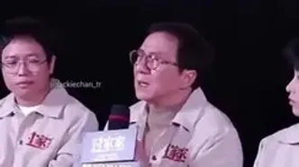 گریه جکی چان برای کودکان غزه