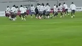 ویدئو: سنگال برای نبرد حذفی با سودان آماده می‌شود