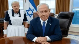 میزبانی ترامپ از نتانیاهو در جشن سال نو،‌ سوژه شد