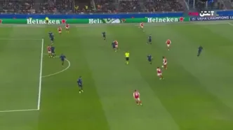 ویدیو: گل اول آرسنال به اینتر توسط ژسوس