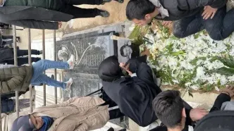 رضا رویگری در قطعه هنرمندان به خاک سپرده شد