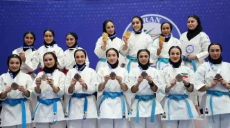 تیم‌های برتر مسابقات قهرمانی کشور کاتای بانوان مشخص شدند