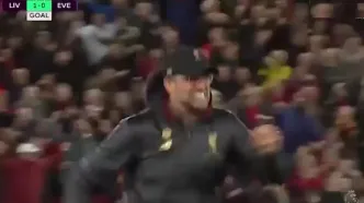 ویدئو: خوشحالی عجیب و جالب کلوپ در آنفیلد