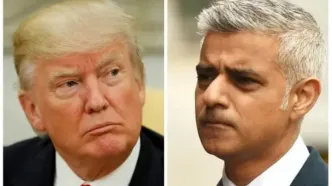 حمله صادق خان به دونالد ترامپ