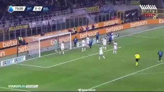 ویدیو: گل سوم اینتر به بولونیا توسط تورام