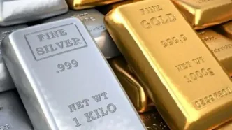 جهشی ۶ درصدی نقره و دستیابی به محدوده ۱۱۰ دلار در هر اونس