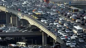 ترافیک سنگین در محورهای شمالی کشور