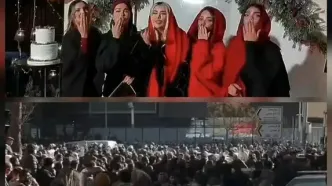 تهران شبیه تایتانیک؛ بالا شهر جشن می‌گیرند، پایین شهر اعتراض می‌کنند