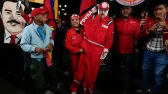 هزاران نفر در ونزوئلا خواستار بازگشت مادورو شدند