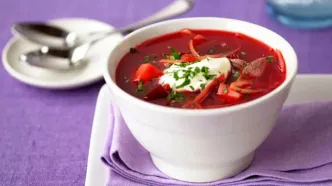 شام امشب با من: طرز تهیه سوپ بُرش با رنگ یاقوتی؛ بسیار مقوی و رژیمی!