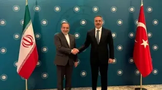 دیدار عراقچی با وزیر خارجه ترکیه