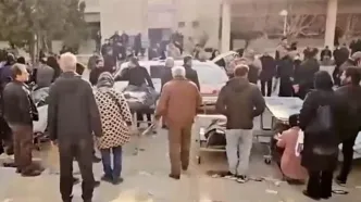 تصاویر حجم اجساد وقایع اخیر در پزشکی قانونی