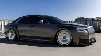 رولزرویس گوست با لباسی گنگستری؛ تولد یک هیولای خیابانی لوکس