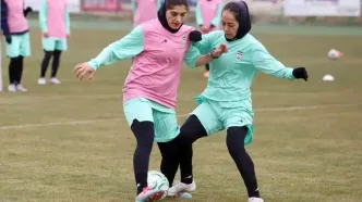 برگزاری نخستین تمرین تیم ملی فوتبال بانوان