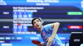 فرجی قهرمان مسابقات تنیس‌روی‌میز قطر شد