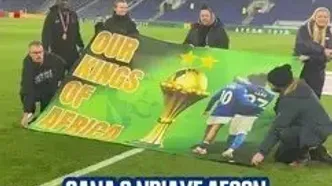 ویدئو: جشنِ اورتونی‌ها برای قهرمانانِ سنگالی‎!‎