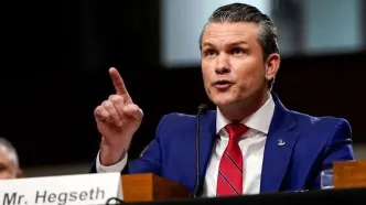 وزیر جنگ آمریکا: آماده اجرای هر دستور ترامپ درباره ایران هستیم