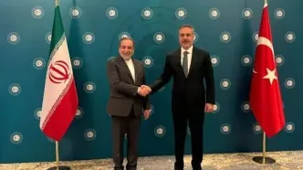 دیدار عراقچی و فیدان در استانبول