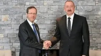 دیدار مشکوک الهام علی اف با این کودک کش