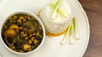 ناهار امروز: خورش تره؛ زمردِ سفره‌های کردستان!