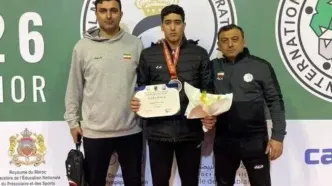 مدال نقره برای نوجوان جودوکار ایران