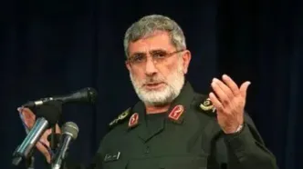 سوال جهت دار صداوسیما از فرمانده فعلی سپاه قدس درباره سردار سلیمانی و پاسخ مهم قاآنی