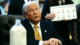 نشست ترامپ با مقام نظامی آمریکا پشت درهای بسته