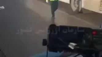 اولیو فیلم منتشر شده از برخورد ۱۹ خودرو در محور «قزوین ـ زنجان»