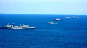 رزمایش مرکب دریایی با حضور ۹ کشور