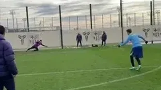 ویدئو: حضور ناموفق ترشتگن در تمرینات بارسلونا