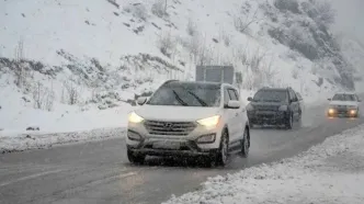 بارندگی در محورهای مواصلاتی ۲۰ استان