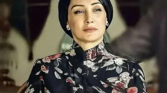 (عکس) هدیه تهرانی در لباس کردی، سال 1385