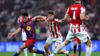 بارسلونا با گلباران بیلبائو به فینال سوپرجام اسپانیا رسید