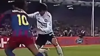 ویدئو:  هنرنمایی‌های خاص شاعر فوتبال!