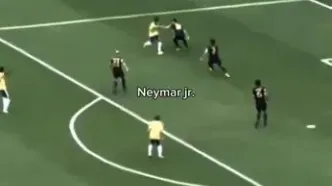 ویدئو: نیمار؛ کابوس مدافعان با پیراهن برزیل