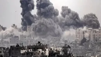 حملات شدید هوایی به غزه