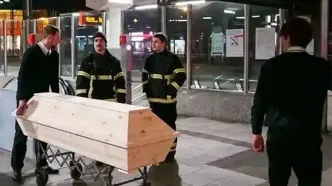 تصویر محل قتل دختر ایرانی در متروی هامبورگ