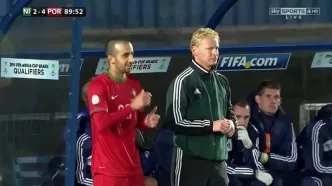 ویدئو نوستالوژی: روزی که آموریم با رونالدو تعویض شد