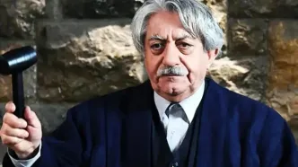 «عزت الله و مینا انتظامی» در مراسم عروسی شان؛ سال 1324