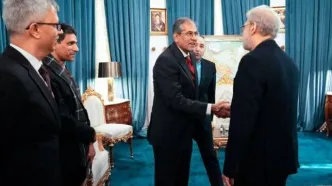 دیدار مقام امنیتی هند با لاریجانی