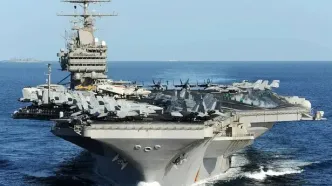 رسانه عبری: ناو هواپیمابر اهرم فشار ترامپ برای وادار کردن تهران به مذاکره است