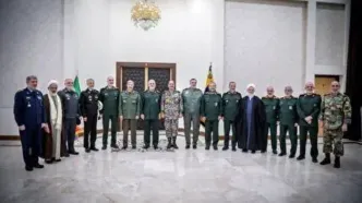 دیدار فرماندهان سپاه و ارتش