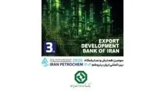 بانک توسعه صادرات ایران در کنار فعالان صنعت پتروشیمی در "ایران پتروکم"