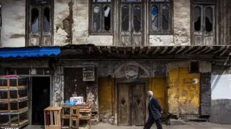 تخریب کامل ۳ سرای قاجاری بازار تاریخی رشت در ناآرامی‌های اخیر/ امکان مرمت بناها دیگر وجود ندارد