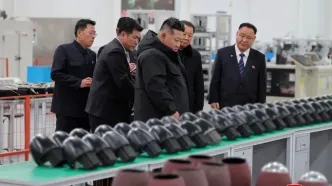 تصاویر؛ بازدید کیم جونگ‌ اون از کارخانه بزرگ مهمات‌سازی