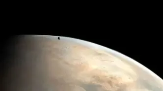 تصاویر خیره کننده مدارگرد مارس اکسپرس از قمر مریخ