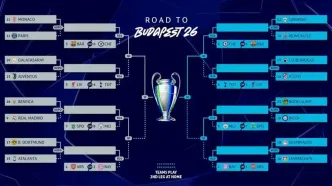 قرعه‌کشی پلی‌آف چمپیونزلیگ: رئال به بنفیکا خورد/ پی‌اس‌جی مقابل موناکو